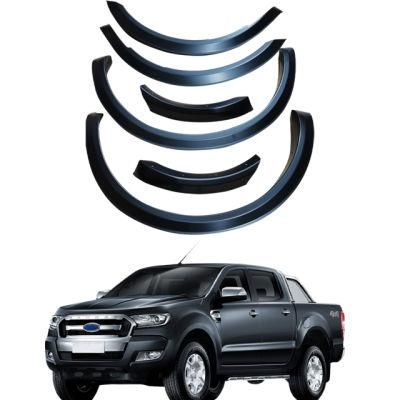 Slim Wheel Fender Black Fender Trim for Ford Ranger 2015~on