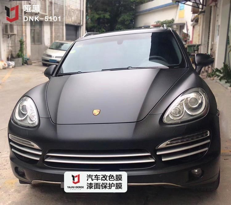 1.52m*18m Car Decoration Wrap Matte Black Vinyl Sticker Film Car Sticker Car Wrap Vinyl Car Decoration Film Cover Whole Car