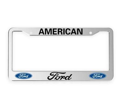 Customized Colorful Ford License Plate, Aluminum Alloy License Plate, Colorful License Plate Frame