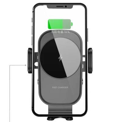 Factory Patent Design 360degree Rotating 15W High Power Wireless Fast Charging Car Vent Phone Holder with CE/RoHS /FCC Certification