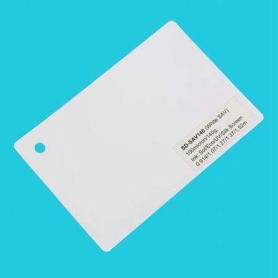 100 Micron 140g White Self Adhesive Vinyl for Car Decoration