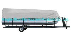Trailerable Pontoon Boat Cover, Fits 17 to 28FT Long &amp; Beam Width up to 102in Pontoon Boat with Storage Bag