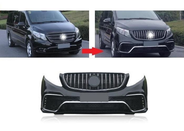 Auto Accessory Chromed Garnish for Benz Vito 2016-2020 V Class Bumper Light Covers and Tail Lamp Bezel