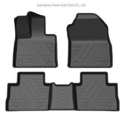 Odorless Full Set Car Floor Liner Foot Mat for RAV4