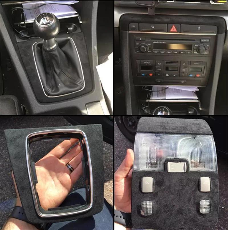 Many Colors High Quality Suede Fabric Wrap for Car Seat/Roof/Pillar/Wheels Interior