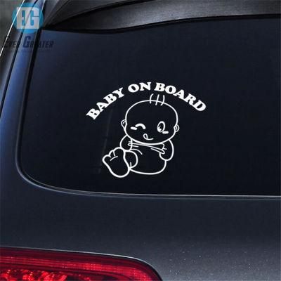 Baby on Board Car Rear Window Shield Sticker Car Auto Stickers Vinyl Decal Personality Waterproof Accessories Baby Car Sticker