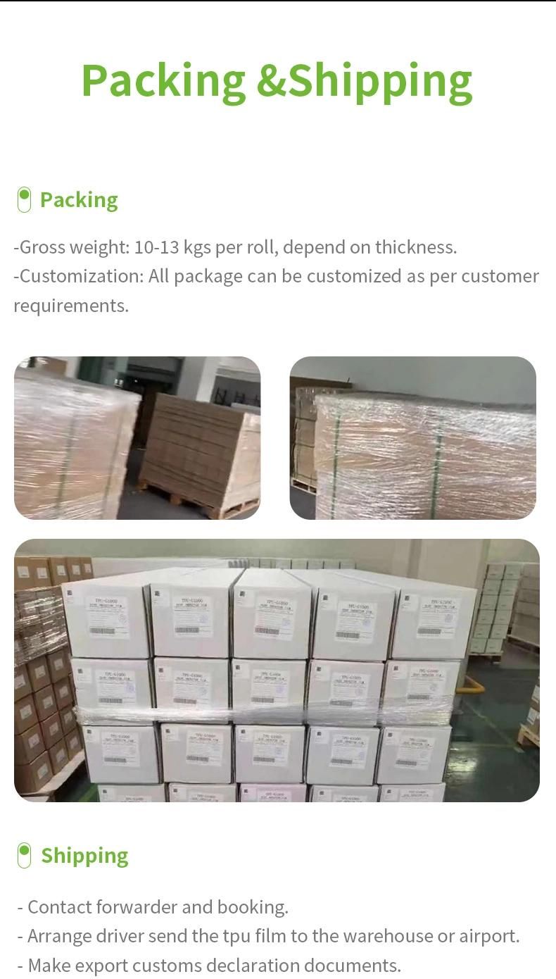 OEM High Quality TPU Ppf Glossy Car Wrap Film 7.5mil