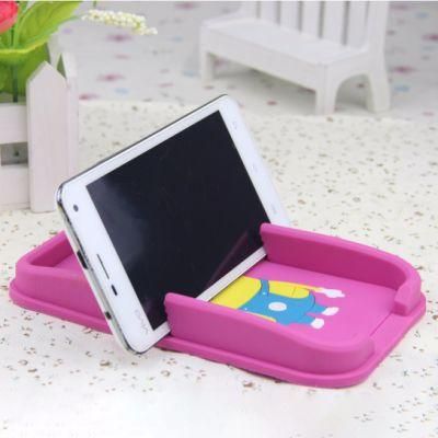 China Factory Customized High Quality PVC Rubber Silicone Phone Anti Slip Mat for Car