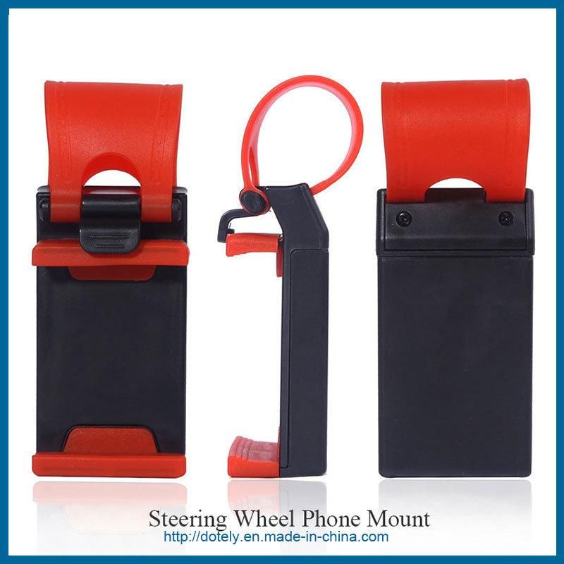 Universal Accessory Car Steering Wheel Cell Phone Flexible Phone Holder