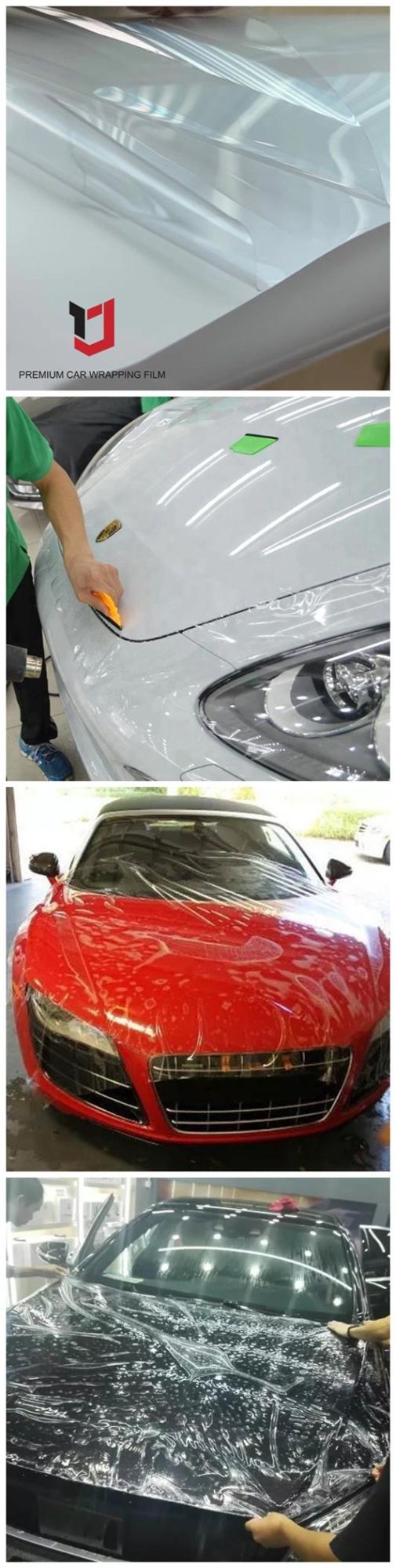 Prevent Damage Glossy Matte Clear TPH PPF Car Paint Protection Film