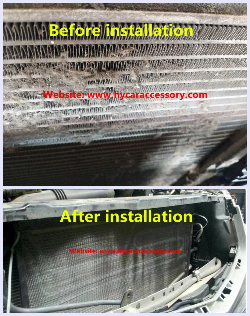 Stainless Steel Car Water Tank Protection Screen