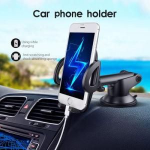 Universal Adjustable Long Arm Dashboard Windshield Car Mount Phone Holder for iPhone Samsung