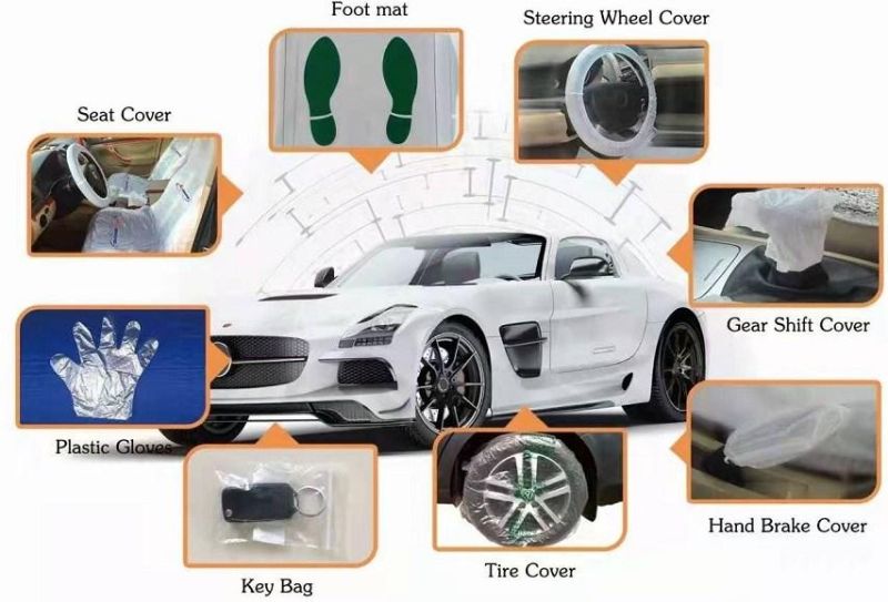 Disposable Car Care Product Steering Wheel Covers