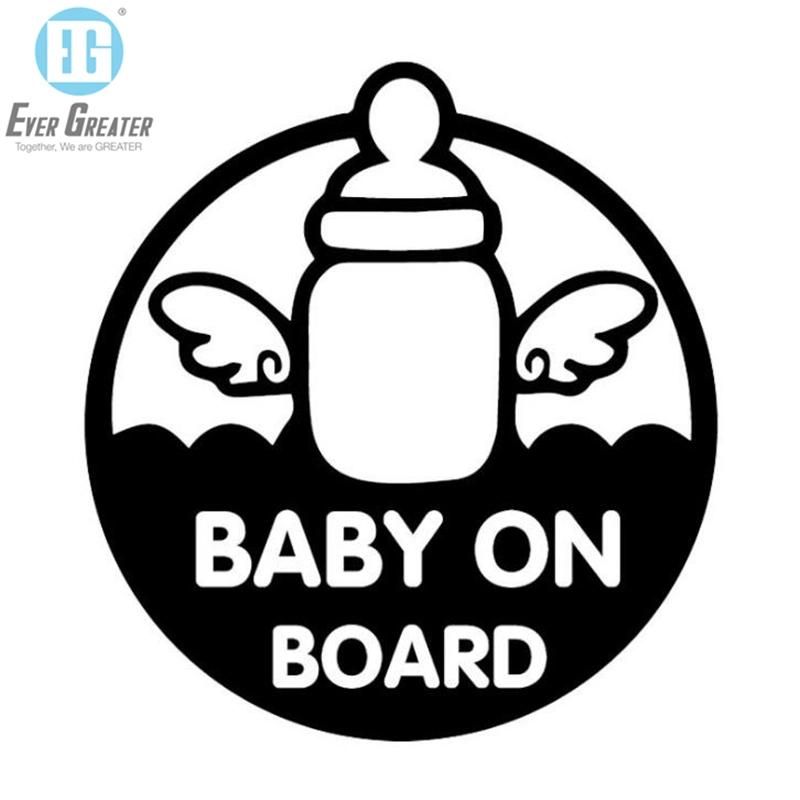 Customized Car Window Sticker Baby in Car/on Board Sticker for Promotion