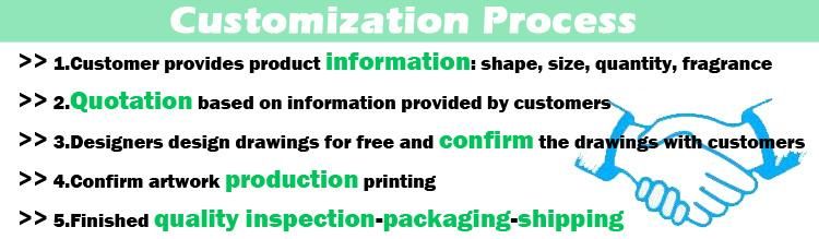 Custom Logo Paper Perfume Hanging Printing Paper Scent Air Freshener