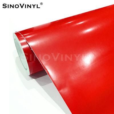 SINOVINYL Banner Graphic 1.22x50M Self Adhesive Color PVC Sticker Cutting Vinyl Film