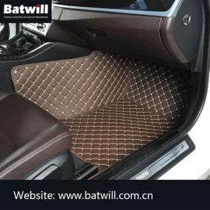 High Quality Colourful and Comfortable PU Leather Car Floor Mat