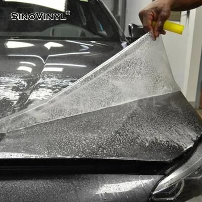 SINOVINYL Manufacturer Cars Paint Protection with Coating Film Car Vinyl Black PPF For Car Body