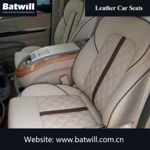 PVC Leather Stitch Car Seats Mats Materials for Car Interior