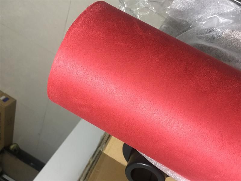 Black for Car Interior Decoration Adhesive Sticker Vinyl Wrap Roll Fabric Suede Fabric Film