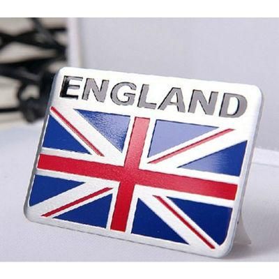 Custom Mass Flag Metal Aluminum Car Sticker