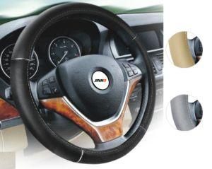 High Grade Fine Leather Silicone Leather Car Steering Cover