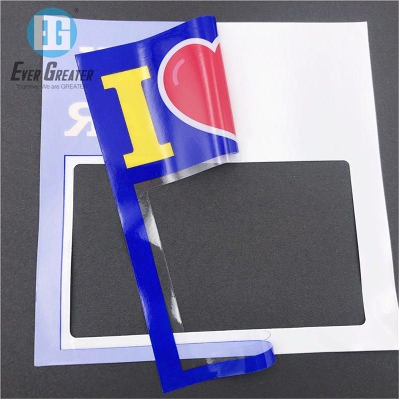 Customized Static Cling Sticker for Window Decoration