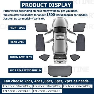 OEM Customized Foldable Magnetic Sunshade Custom Made Car Sun Shades