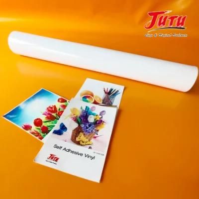 Jutu Feather Light Self Adhesive Film Digital Printing Vinyl of Hot Sell Made in China