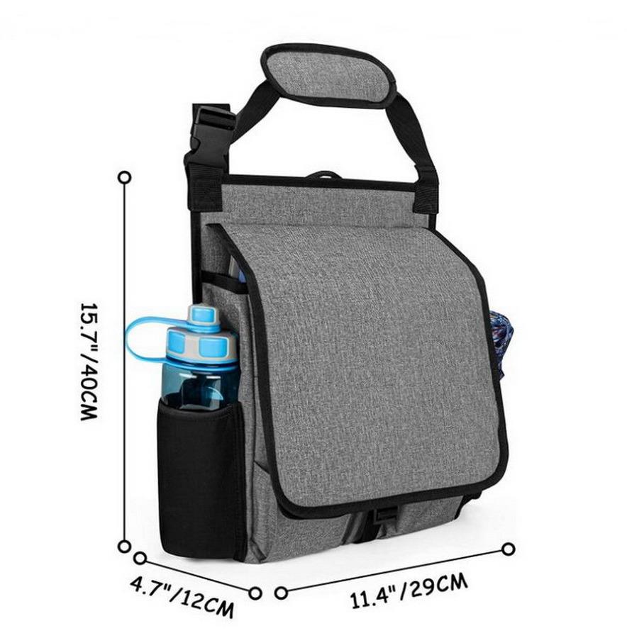 Study Car Front Seat Storage Bag Durable Hanging SUV Durable Car Trunk Backseat Organizer for Adults