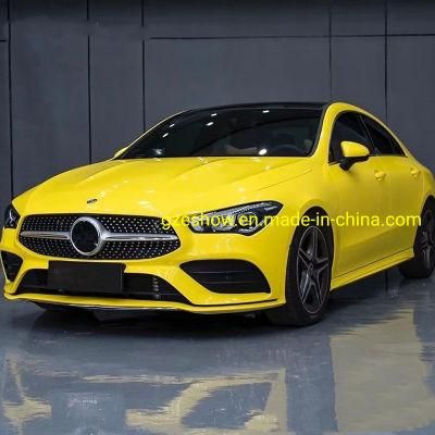 Gloss Wrap Glossy Crystal Corn Yellow Car Film