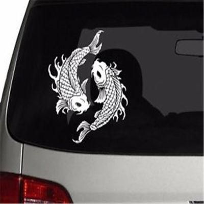 Four Color White Die Cut Car Vinyl Decals ISO/Ts16949 Certified