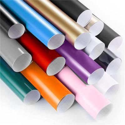 Self Adhesive Color Cutting Vinyl Sticker Color Vinyl Roll