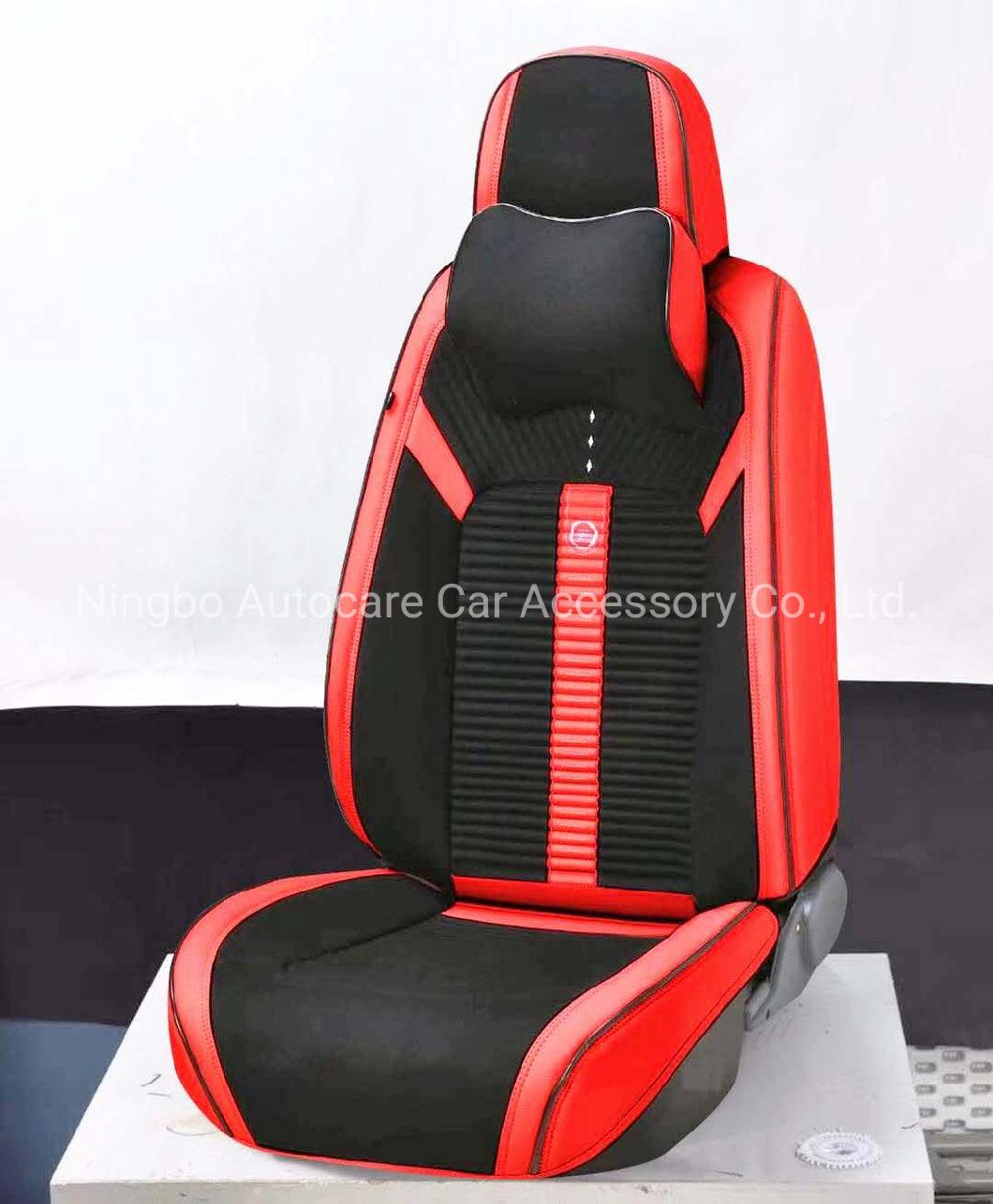 Car Accessories Car Decoration Car Seat Cushion Universal Full Covered PVC Leather Auto Car Seat Cover