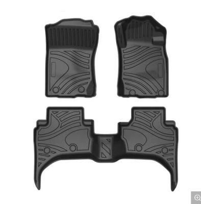 3-Piece Protection TPE Anti-Slip Car Floor Mats for Car SUV Truck Universal