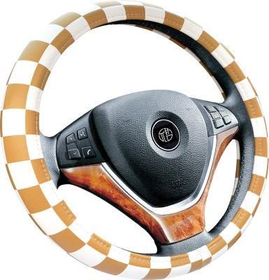 Female Auto Car Steering Wheel Cover Universal 15 Inch Colorful