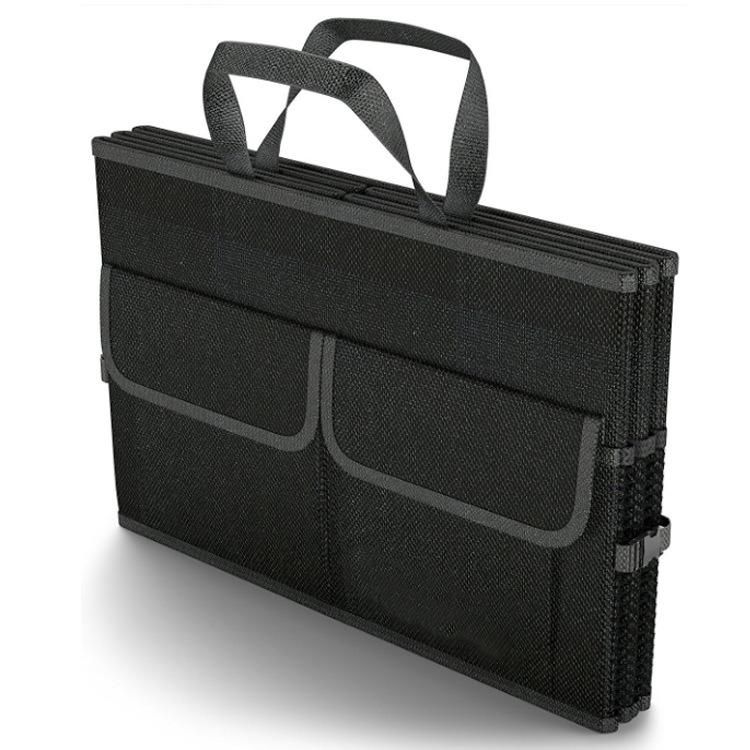 Car Trunk Organizer, Collapsible Storage, Non Slip Bottom, Securing Straps