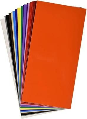 Factory Price Color PVC Adhesive Vinyl Sheets Cutting Vinyl Self Adhesive Vinyl / Color Vinyl