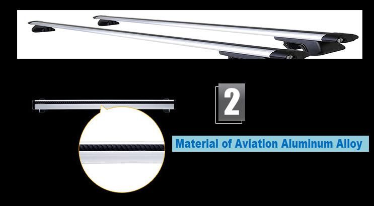 Aluminum Alloy Car Roof Rack Cross Bar Luggage Rack