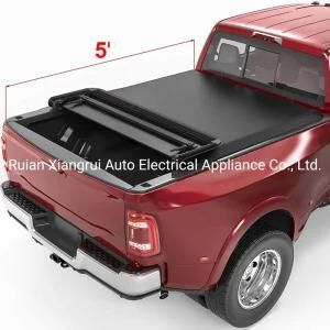 Sfjp202050 Soft Four Folding Tonneau Covers for 2020 Jeep Gladiator Pickup Trucks Bed
