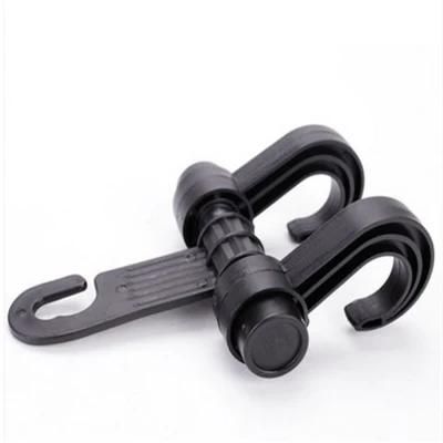 Quality Multifunction Car Headrest Hanger Hooks Car Luggage Hook Double Coat Hooks