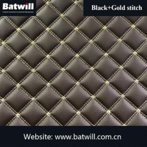 Sewing Embroidering PVC Leather Raw Material in Roll for Car Mats