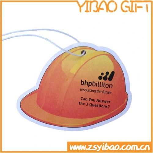 Custom Paper Car Air Freshener with Hanging White String (YB-AF-01)