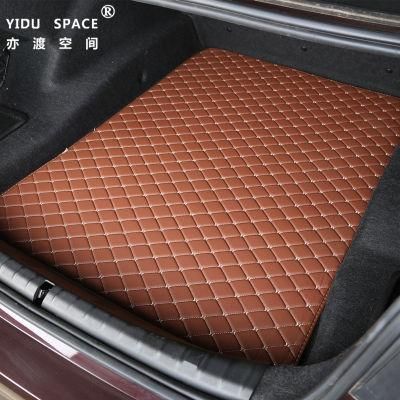 Wholesale Customized Eco-Friendly Wear Special Leather Carpeted Car Trunk Mats