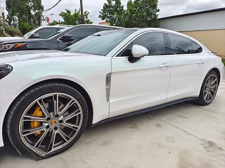 Glossy Aurora White Color Changing Car Wrap Vinyl Film