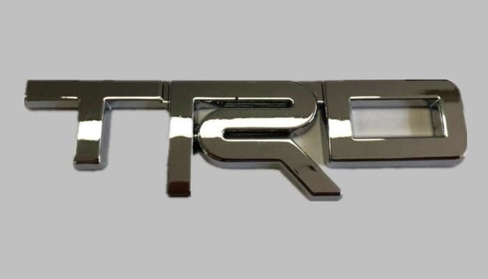 Glossy Black Customized 3D ABS Letter Car Emblem Body Sticker