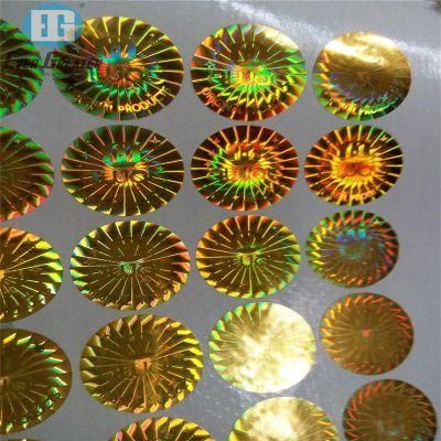 Hot Sale Customized Wholesale Self Adhesive Label 3m Hologram Sticker