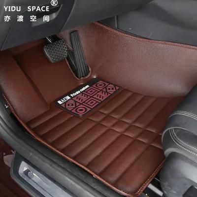 Wholesale Customized Waterproof Leather Anti Slip 5D Car Foot Mat