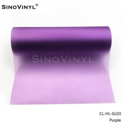 SINOVINYL HL-GL03 Factory Price Glitter Car Headlight Tint Pink Wraps Vinyl Shiny Tail Light Tint Protective Film For Lamp