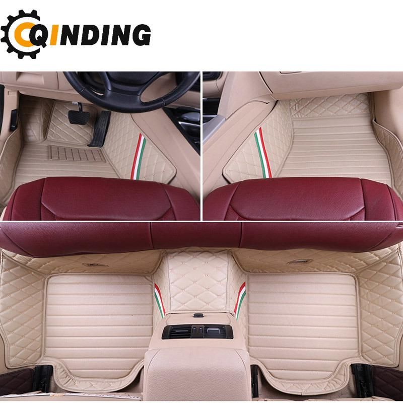 Chinese Factory Wholesale 3D Car Mats Interior Accessories Leather Car Mat for Lfet Right Hand Drive